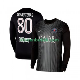 Paris Saint-Germain Arnau Tenas 80 Keeper Hjemme Fotballdrakt 2025/26 Langermet